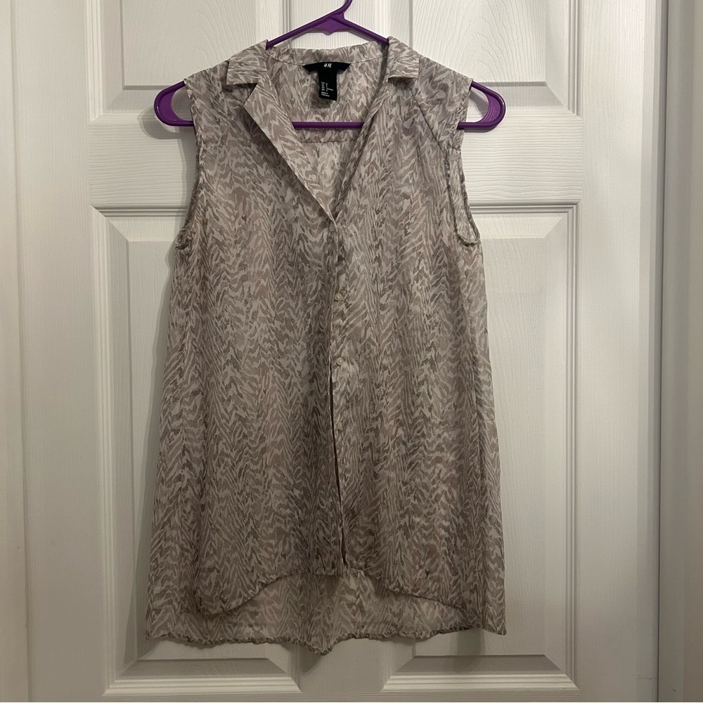 H & M Sleeveless Top